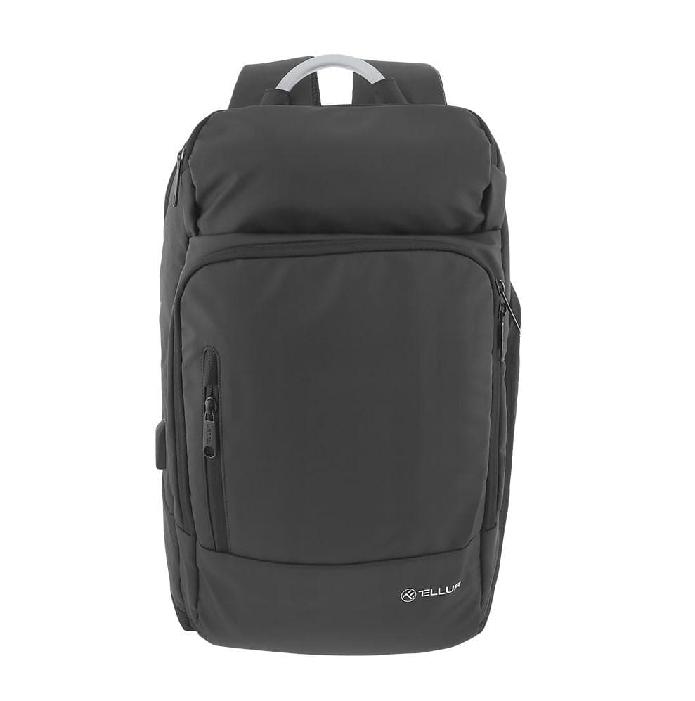 Rucsac laptop Tellur Business L, cu port USB, 17.3", negru - 2