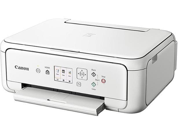 Multifunctional inkjet color Canon Pixma TS5151 white, dimensiune A4 (Printare,