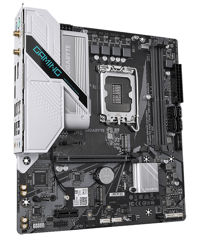 Placa de baza Gigabyte H610M GAMING WF, Socket 1700, DDR4, - 2