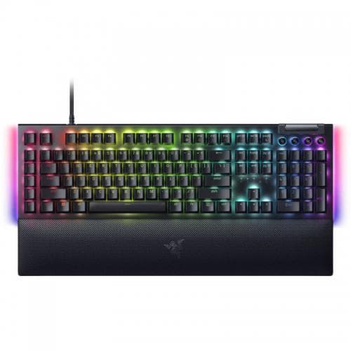 Tastatura mecanica gaming BlackWidow V4 X (Green Switch), layout US,