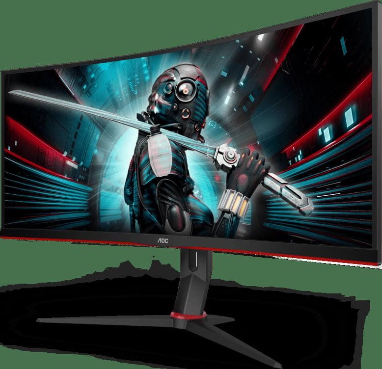 Monitor AOC 34" CU34G2X/BK - 2