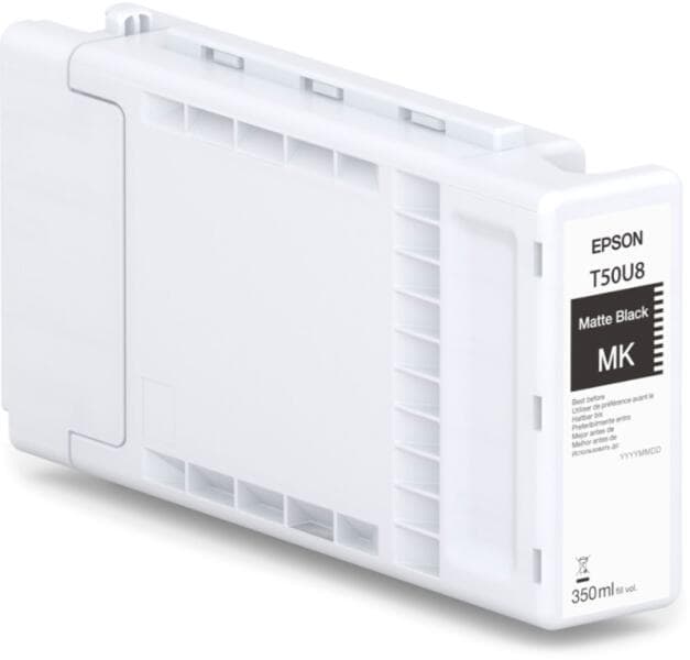 Epson Matte Black Ultrachrome XD3, cerneala T50U8, Capacitate: 350ml.