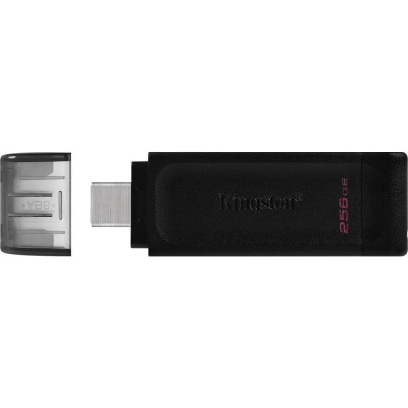Memorie USB Kingston DataTraveler 70 256GB, USB Type-C, Negru - 2