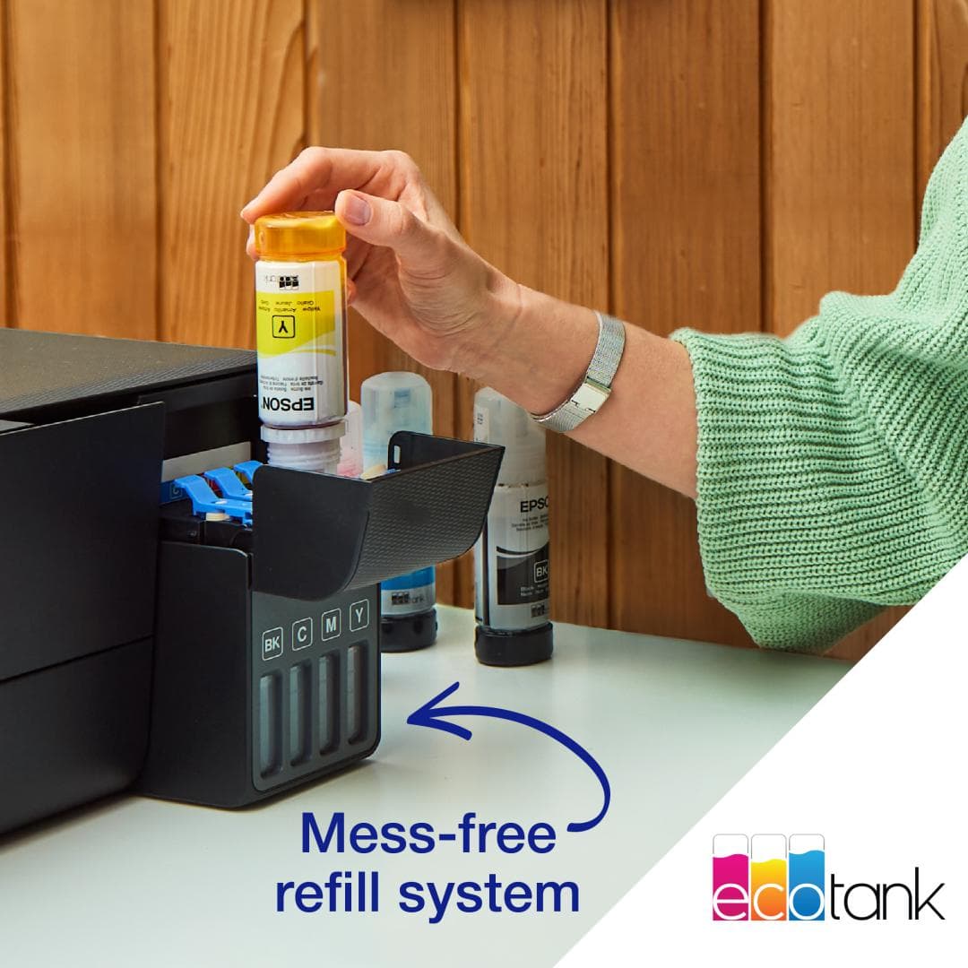Imprimanta inkjet color CISS Epson L1270, dimensiune A4, viteza max - 4