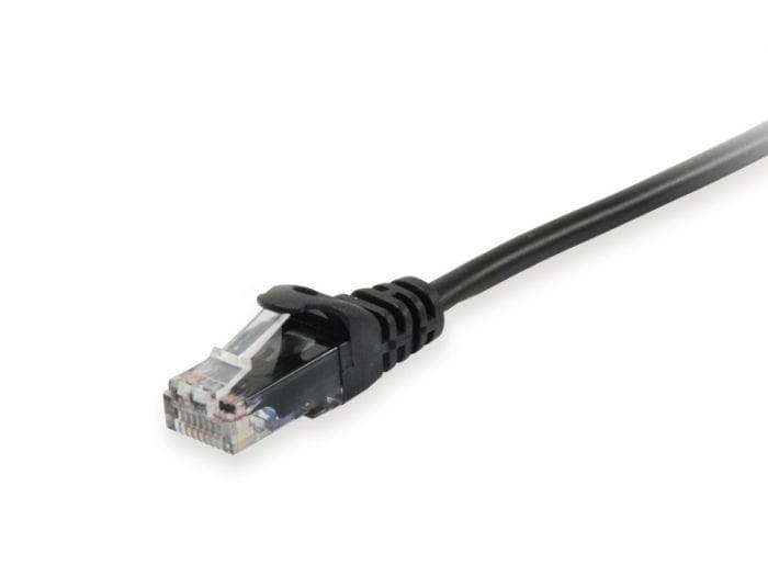 EQUIP 625457 Cat.6 U/UTP Patch Cable, 0.5m , Black, 8.34x11.68x500mm - 2