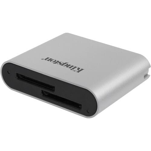 Card reader Kingston USB 3.2 Supported Cards: UHS-II SDcards/Backwards-compatible with - 2