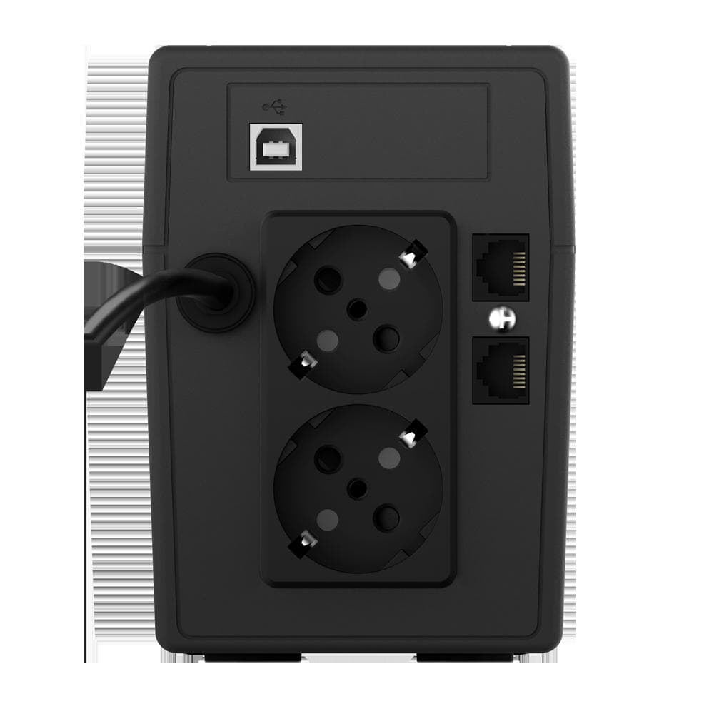 UPS nJoy Cadu 850, 850VA/480W, Afisaj LCD cu ecran tactil, - 2