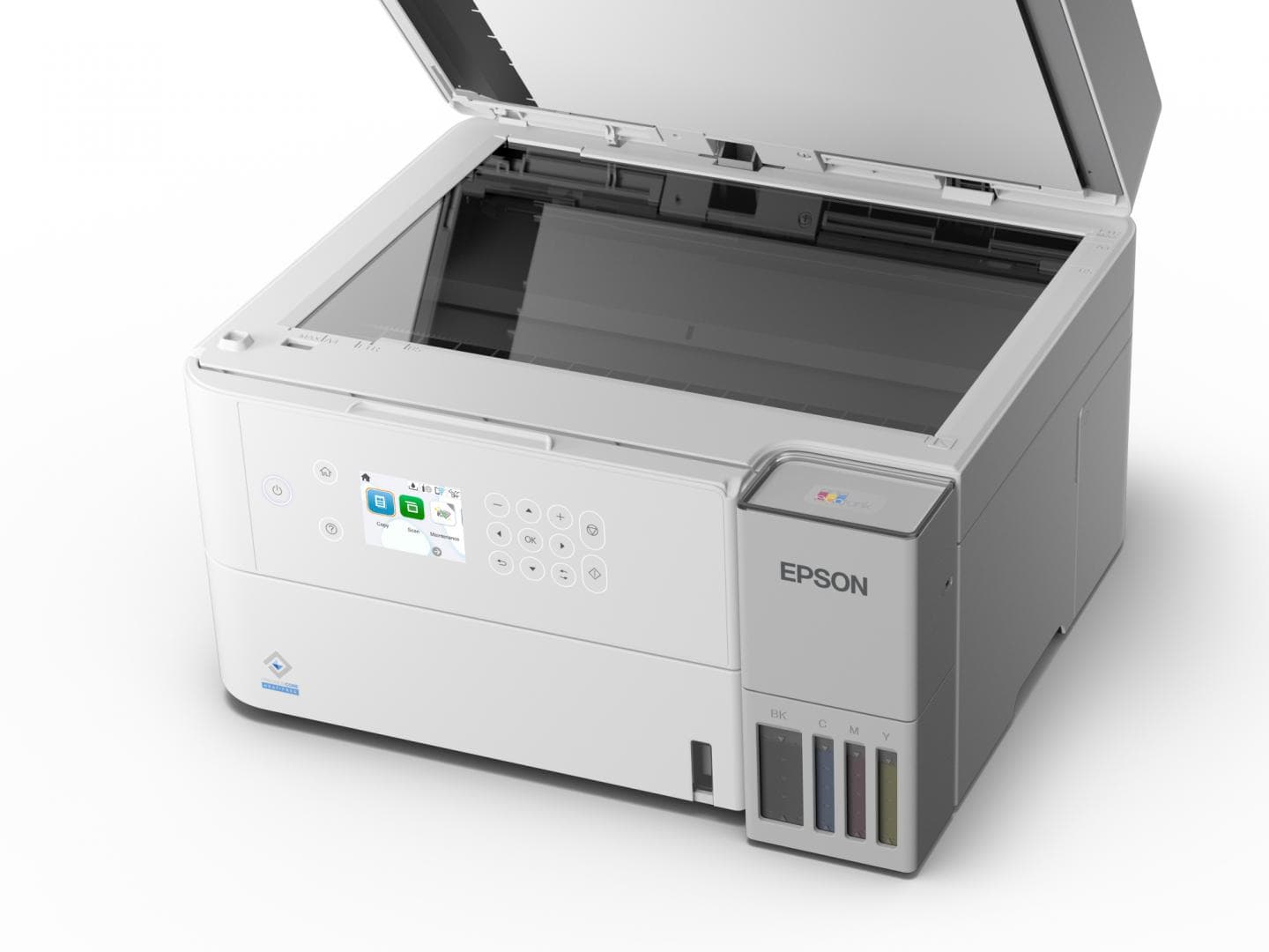 Multifunctional inkjet color Epson EcoTank CISS L6376, culoare alb, dimensiune - 5
