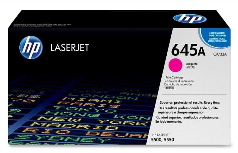 Toner HP C9733A, magenta, 12 k, Laserjet 5500.