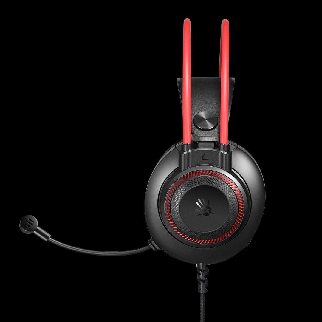 Casti Gaming Head-band A4TECH G200, Wired, Multicolor - 4
