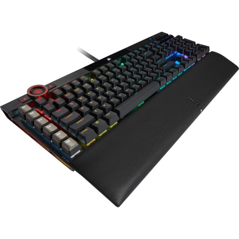 CORSAIR K100 RGB OPTICAL-MECHANICAL, negru  Full Key (NKRO) with - 2