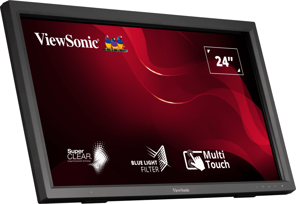 Monitor ViewSonic 24" TD2423, Touch: 10pts, Diagonal (inch): 24, Diagonal - 8