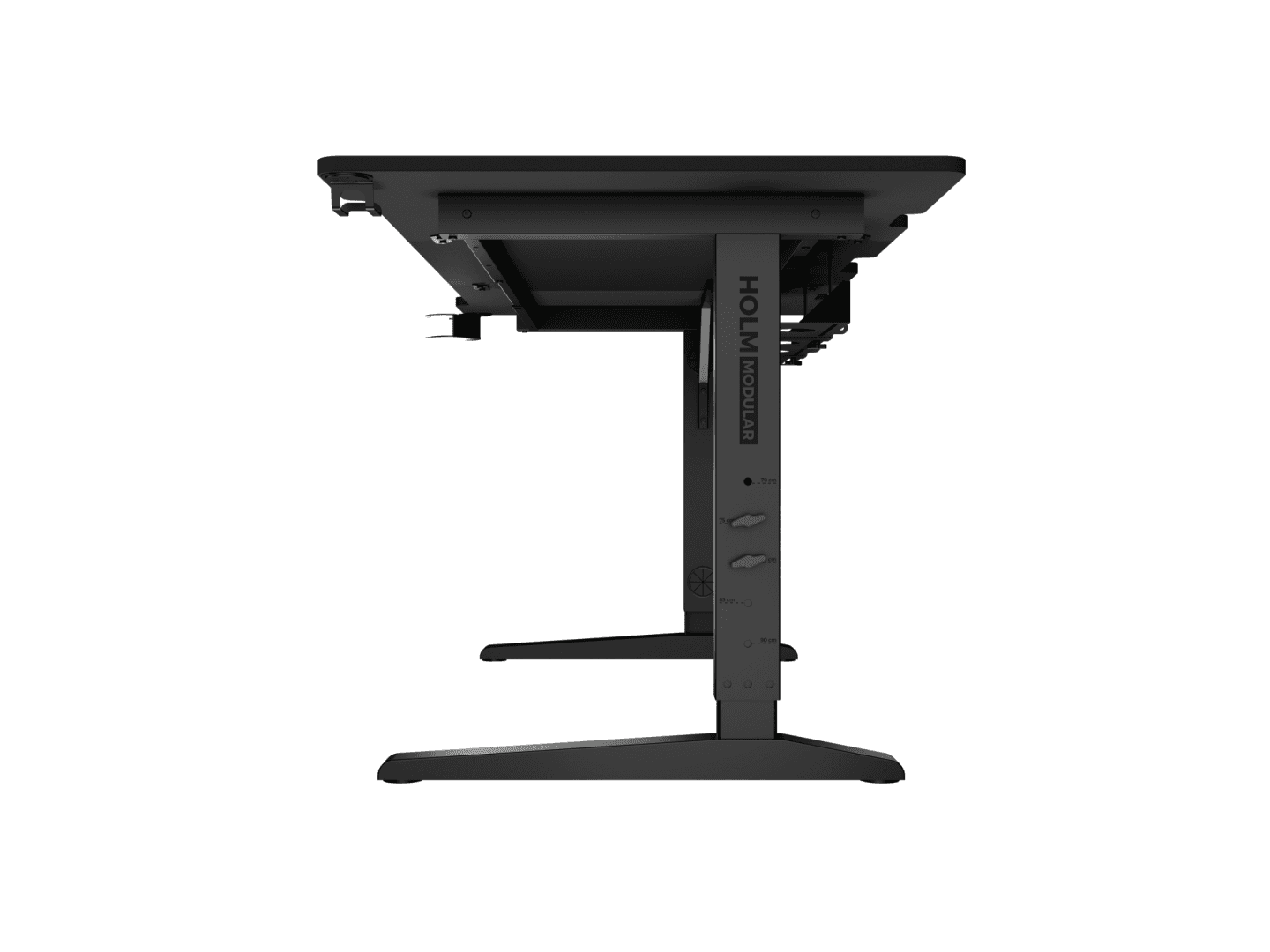 Birou gaming Genesis Holm Modular 160, material lemn/metal, reglabil pe - 9