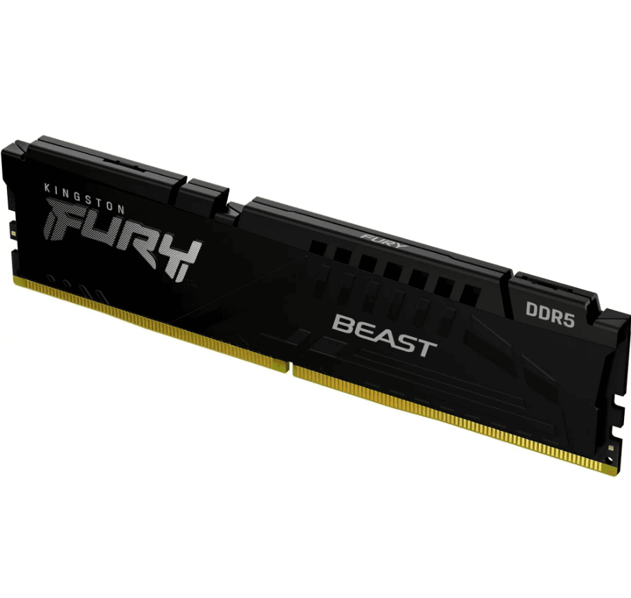 Memorie RAM Kingston FURY Beast, 16GB DDR5, 6000MHz, CL30