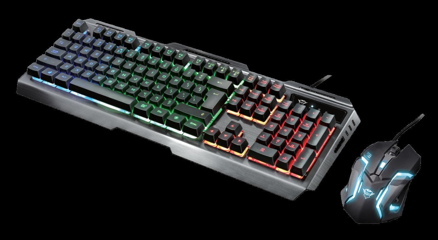 Kit Tastatura + Mouse Trust GXT 845 Tural Gaming, negru - 5