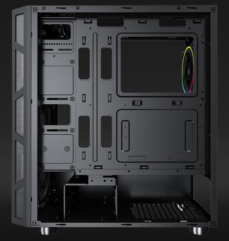 Carcasa AQIRYS ANTARES, RGB, Mid Tower, Black - 7