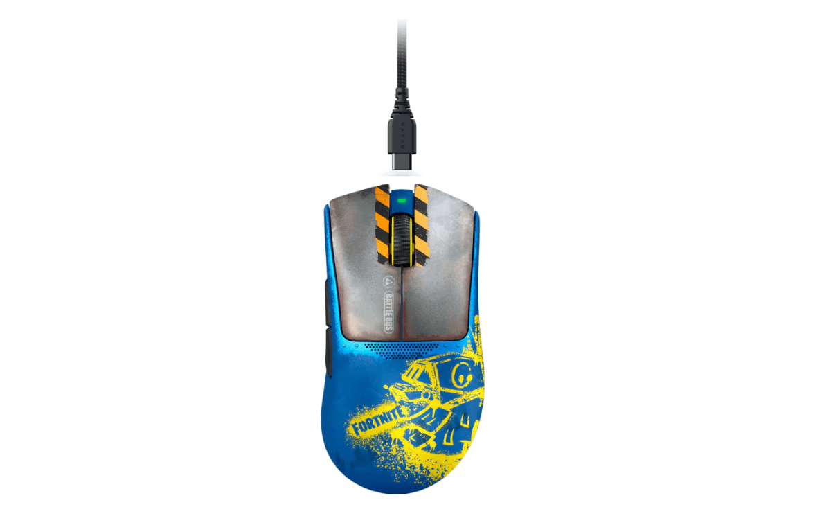 Mouse Razer DeathAdder V3 Pro Fortnite Edition optic, numar butoane - 3