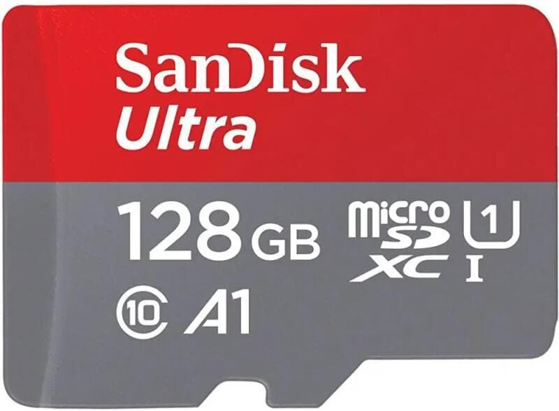 Card de Memorie MicroSDXC SanDisk Ultra, 128GB, Clasa 10, R/W