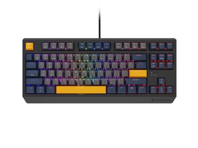 Tastatura gaming mecanica cu fir Genesis Thor 230 TKL, iluminare