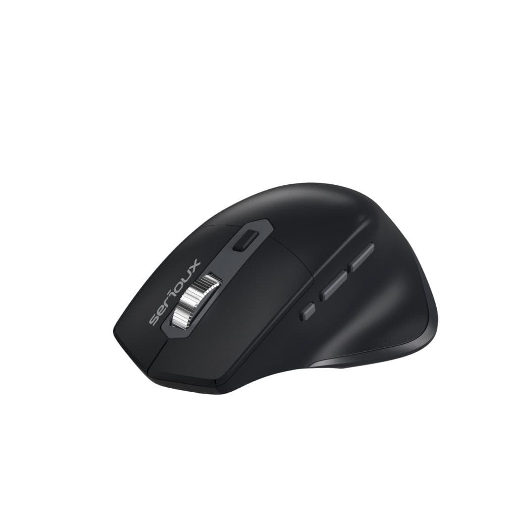Mouse Serioux Apex 166 Wireless reincarcabil USB-C, Negru, senzor: Optic, - 5