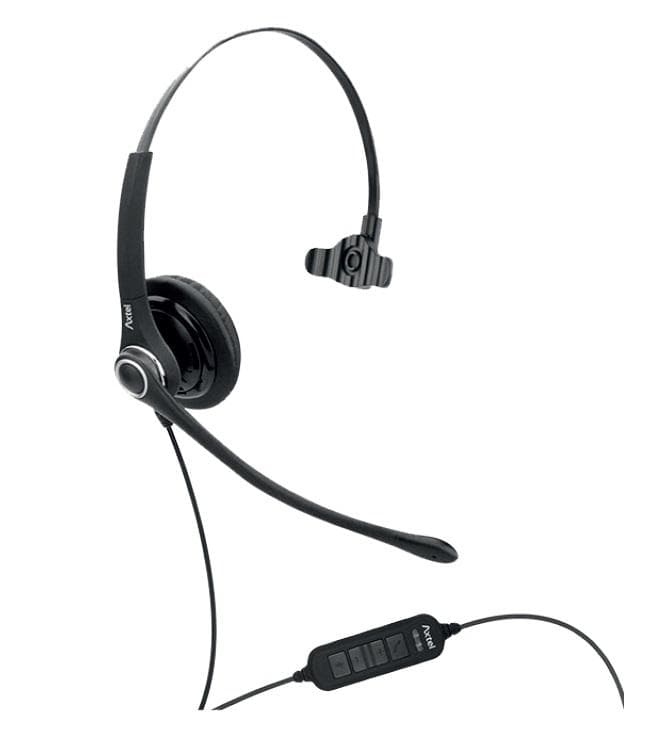 Casti Mono-casca AXTEL PRO XL mono NC WB, Cu fir,