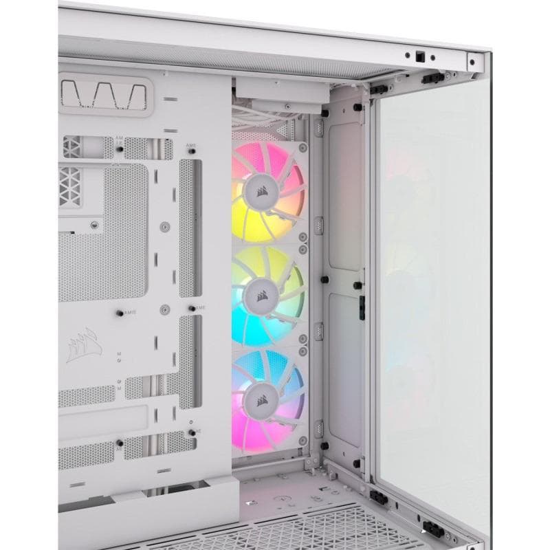 Carcasa CORSAIR iCUE LINK 6500X, RGB, Mid Tower, White - 10