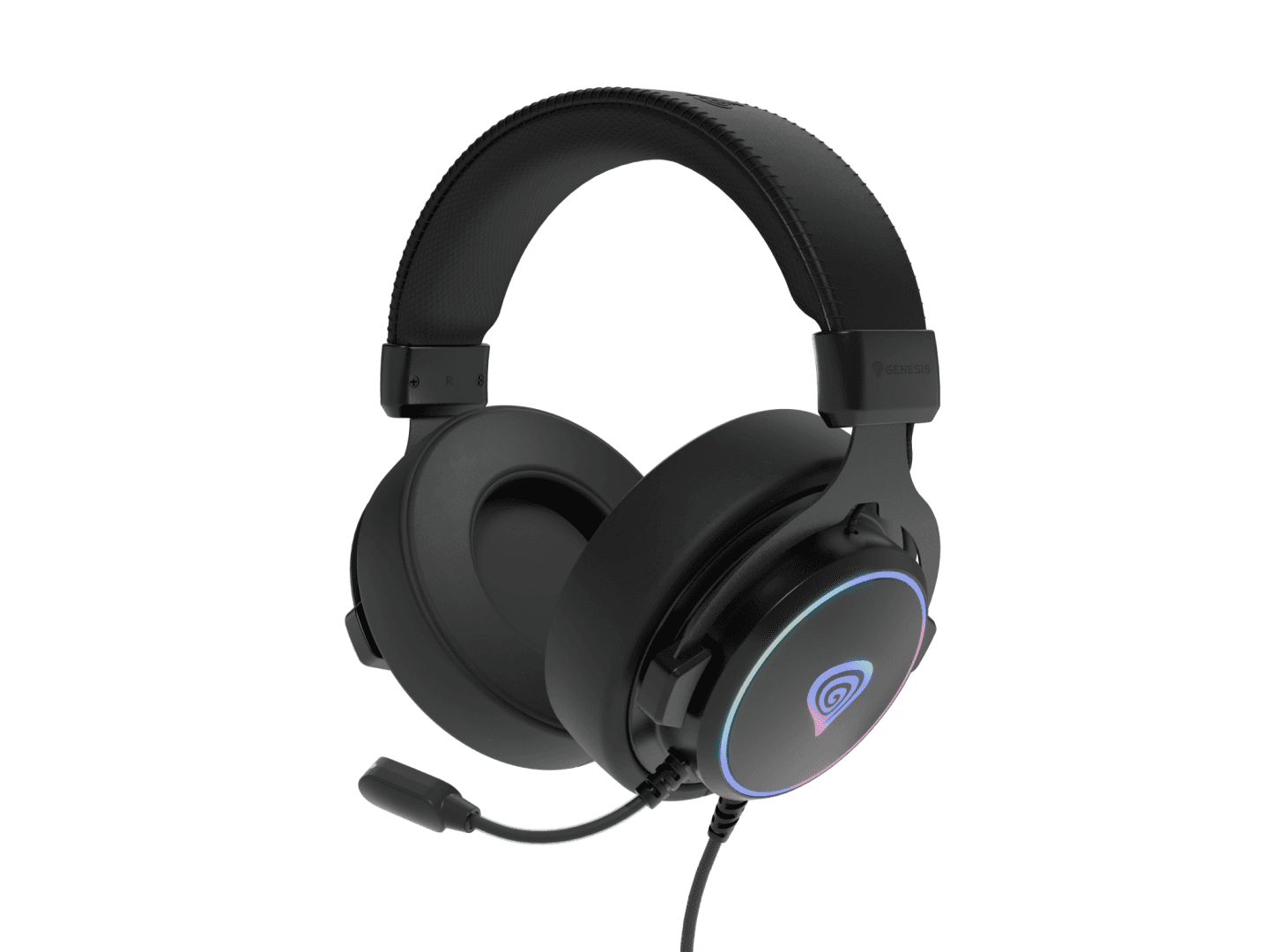 Casti Gaming Head-band Genesis Neon 764, Wired, Negru - 10