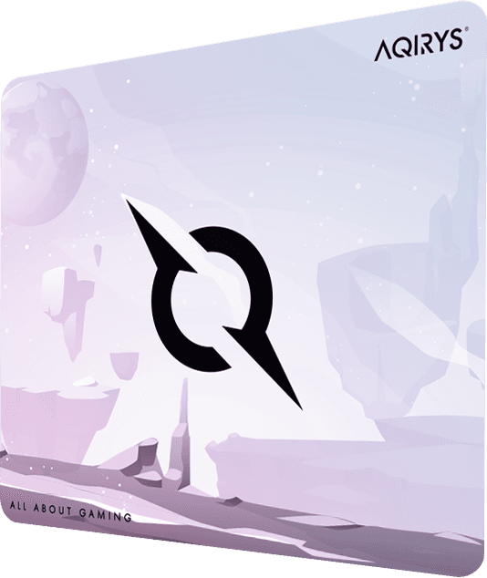 Mousepad AQIRYS Gravity Medium, fabricat din material din microfibra, dimensiuni - 2