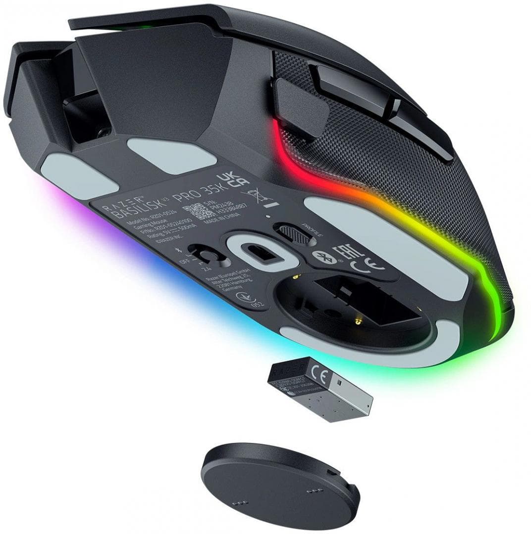 Razer Basilisk V3 35K, wireless, bluetooth, rezolutie maxima 35000 DPI, - 3