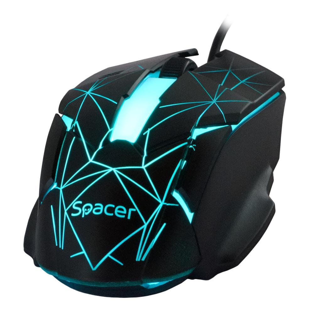 KIT Gaming Tastatura si Mouse Spacer SP-GK-01 cu fir, USB, - 4