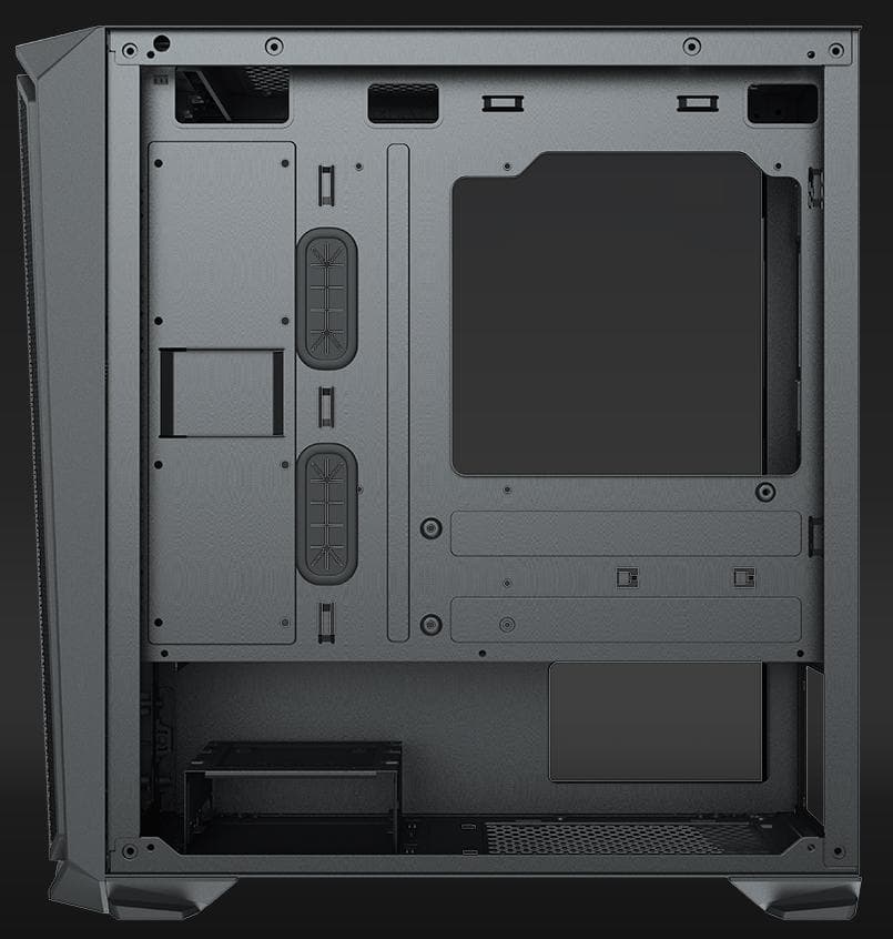 Carcasa AQIRYS WEZEN, RGB, Mid Tower, Black - 6