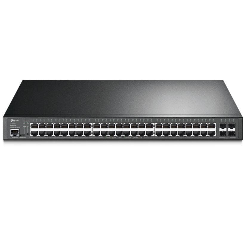 "JetStream™ 52-Port Gigabit L2+ Managed Switch with 48-Port PoE+ PORT: