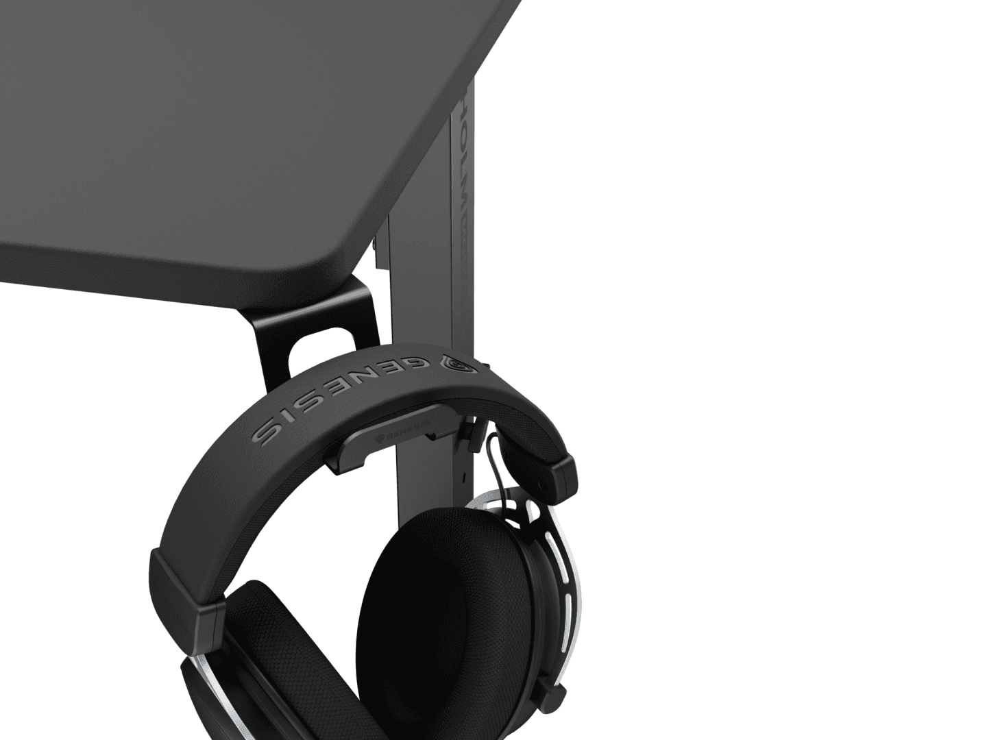 Birou gaming Genesis Holm Modular 160, material lemn/metal, reglabil pe - 25