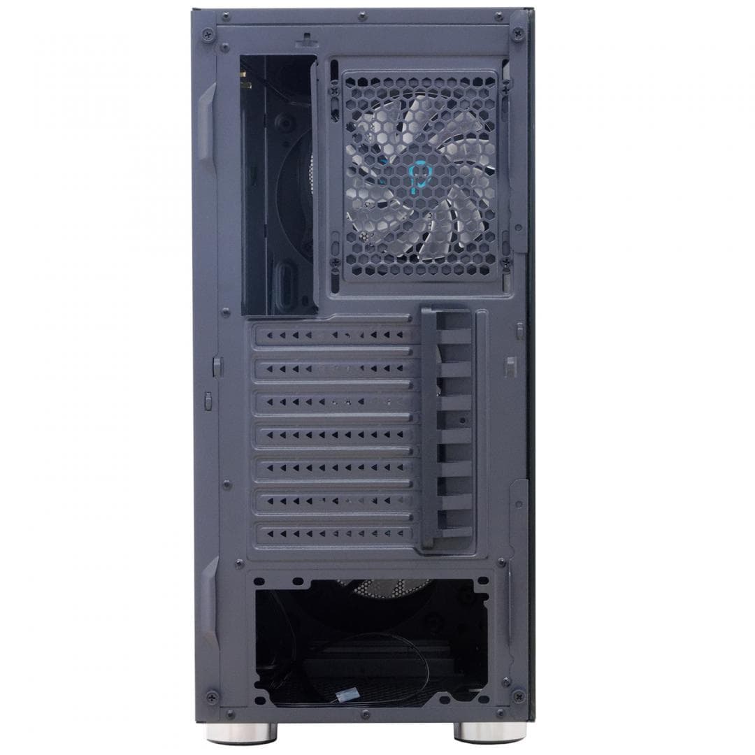 Carcasa SPACER SPCS-GC-RAINBOW, RGB, Mid Tower, Black - 11