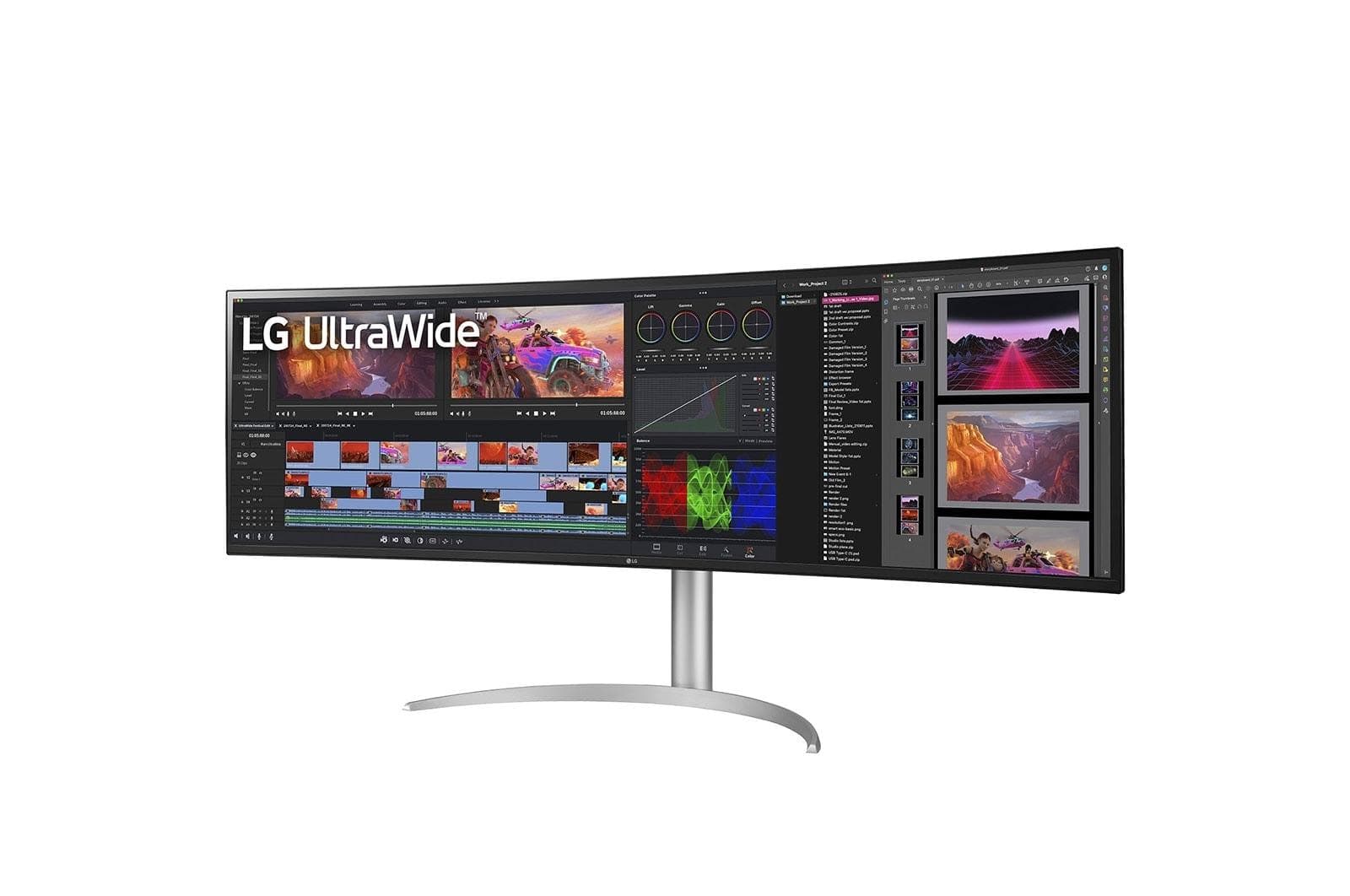Monitor LG 49" 49WQ95C-W.AEU - 2