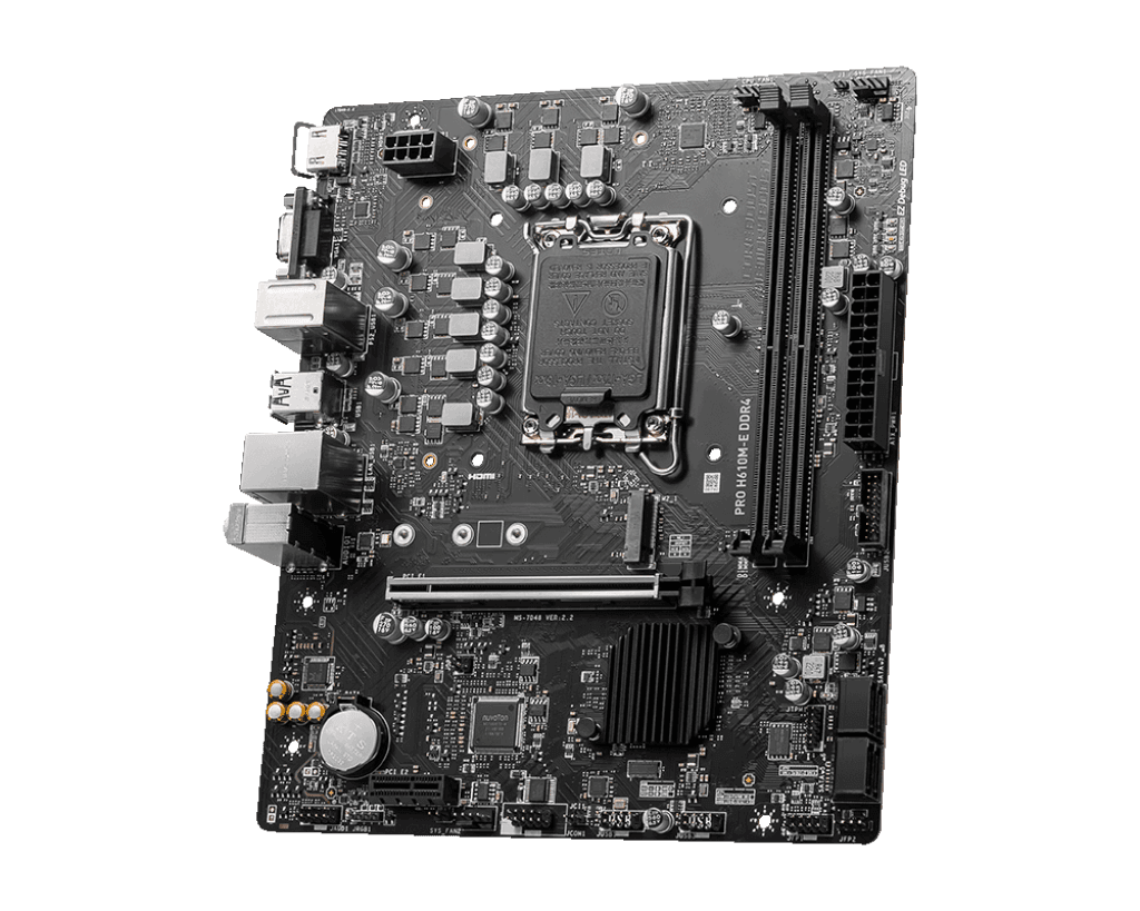Placa de baza MSI PRO H610M-E DDR4, Socket 1700, DDR4, - 3