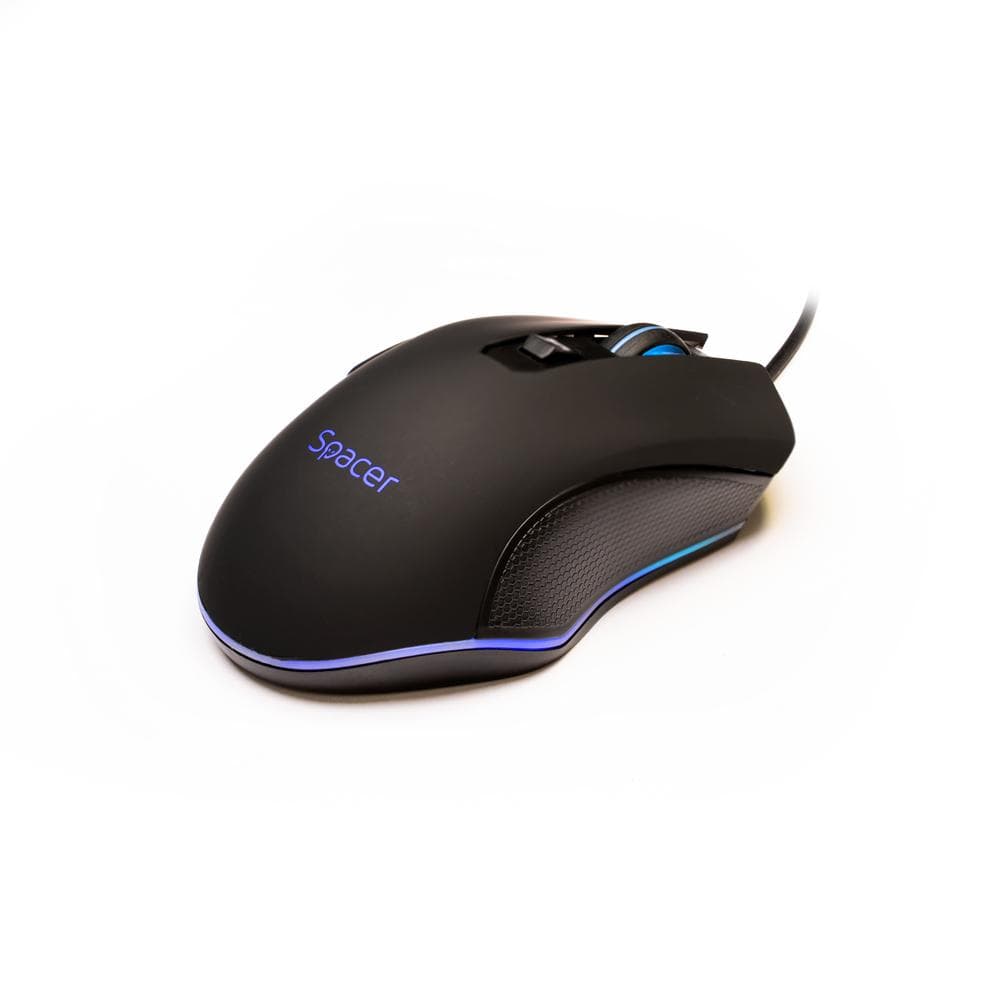 MOUSE Spacer Gaming SP-GM-01, cu fir, USB 2.4 GHz, optic, - 3