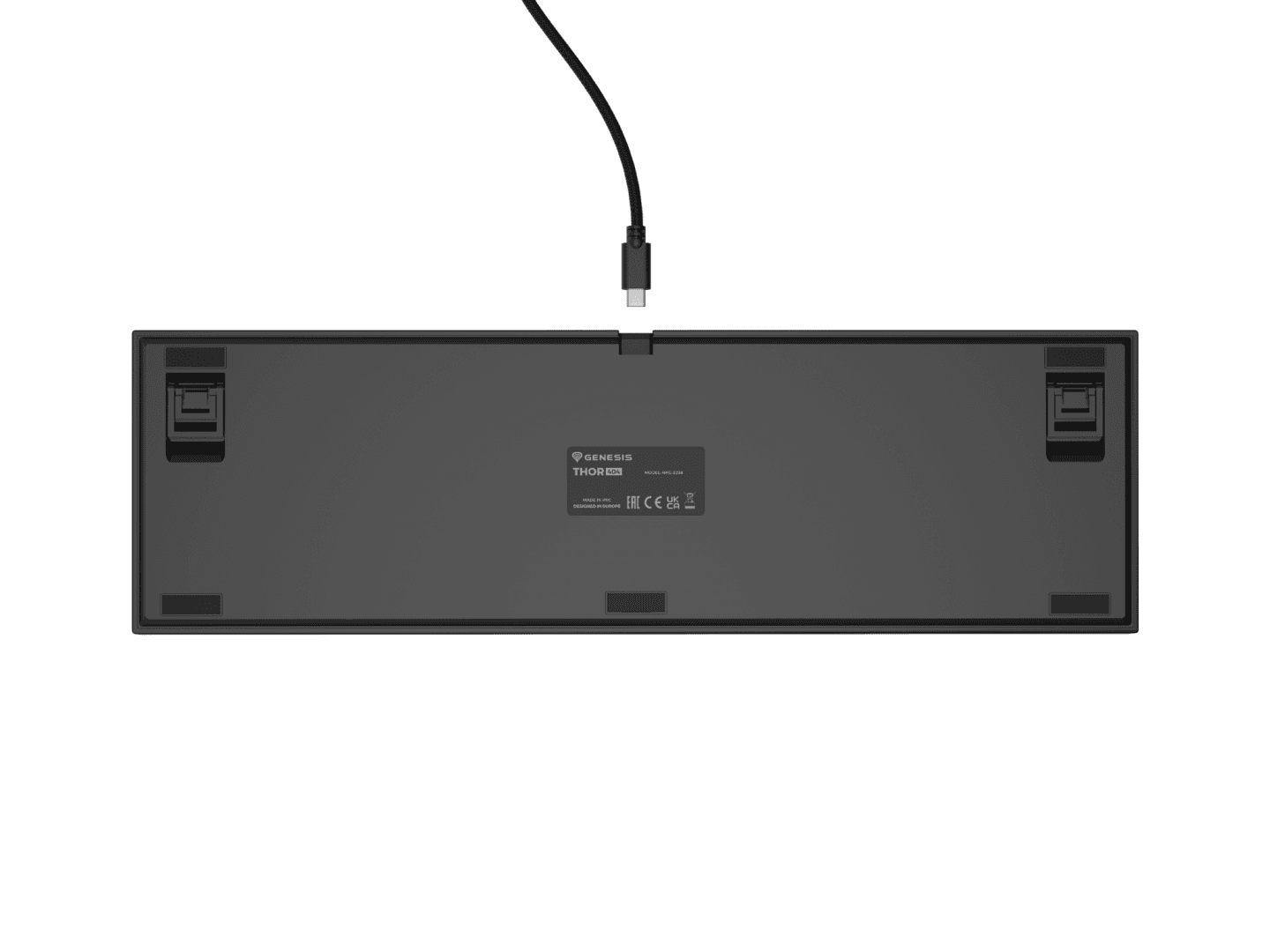 Tastatura gaming mecanica cu fir Genesis Thor 404 , iluminare - 3
