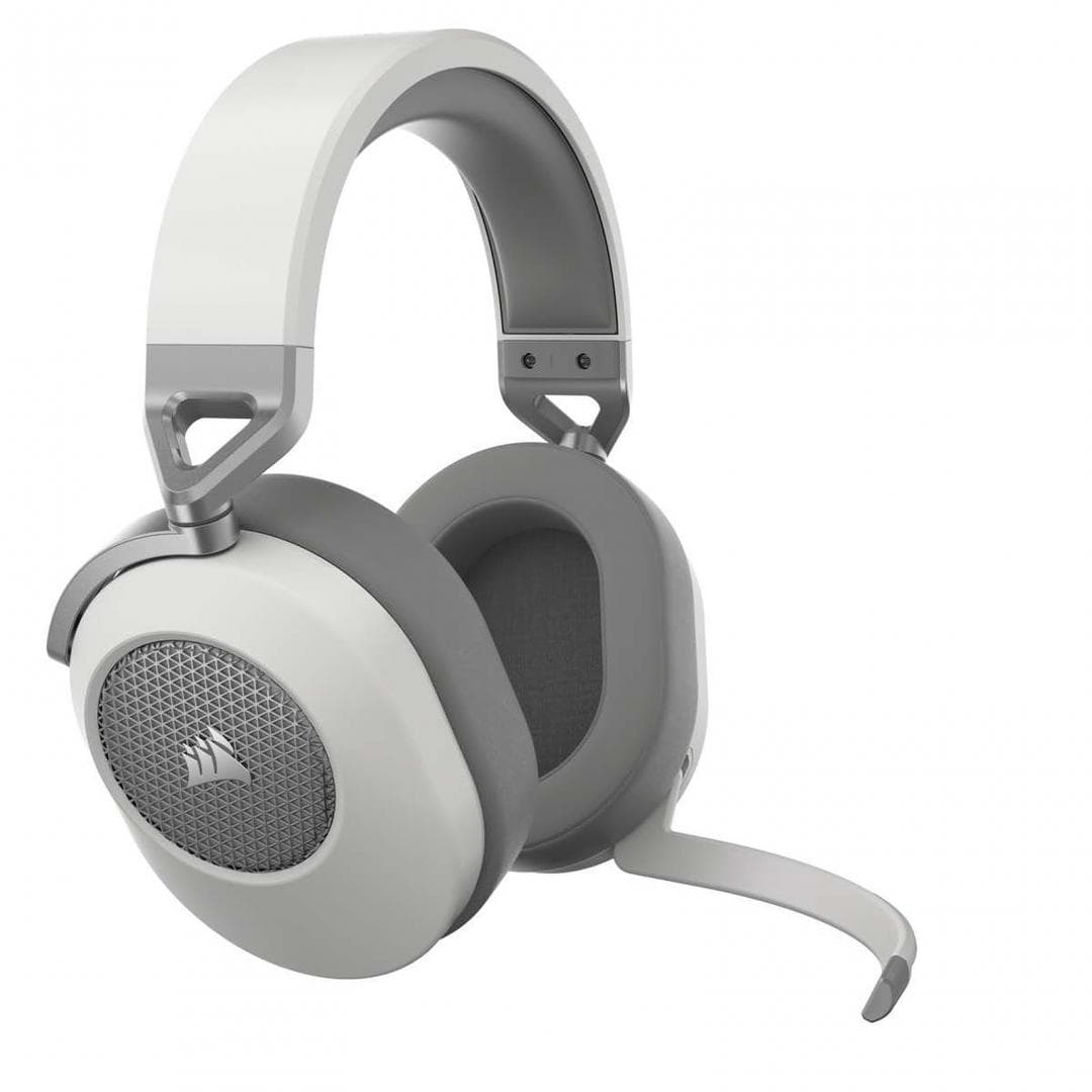 Casti Gaming Head-band Corsair HS65, Wireless, Alb