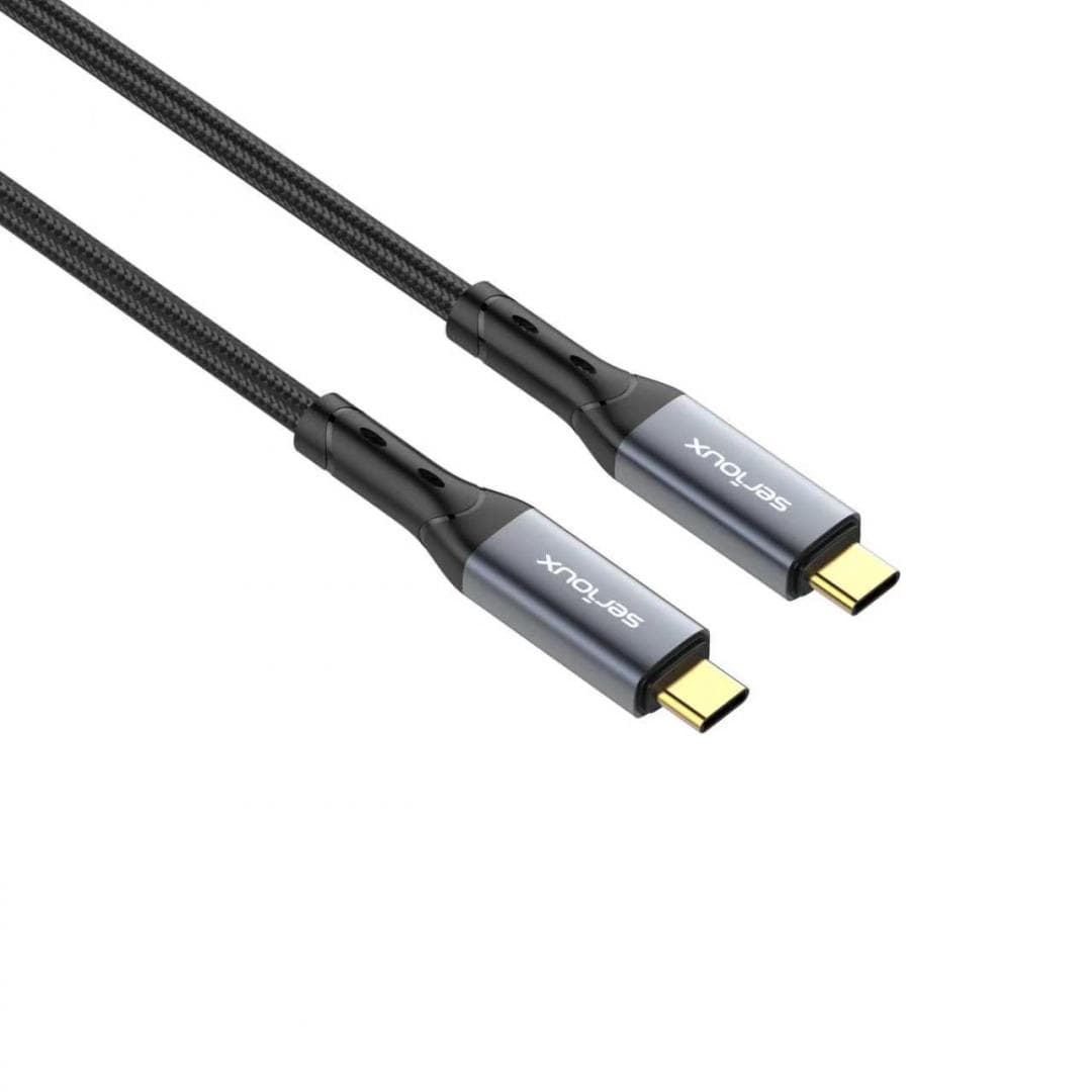 Cablu Serioux USB-C la USB-C, 240W, E-marker Chip integrat, viteza - 5