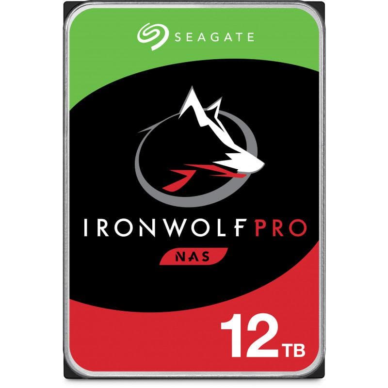 HDD NAS Seagate IronWolf Pro, 12TB, 7200 RPM, 256MB, SATA - 3