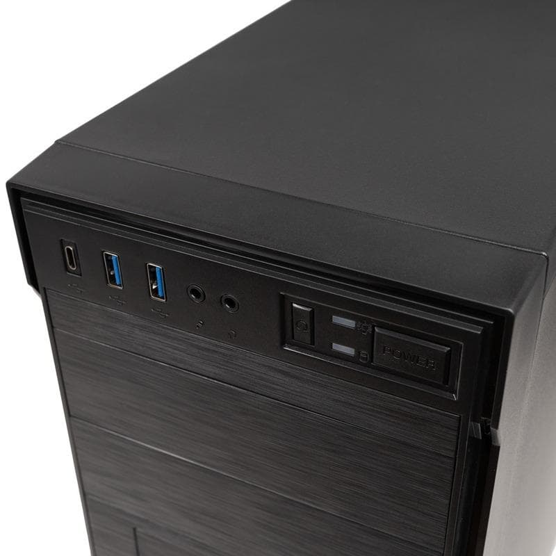 Carcasa SPACER Apollo, Mid Tower, Black - 3
