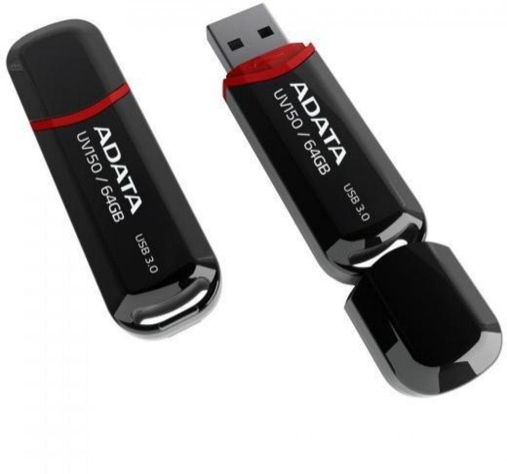 Memorie USB ADATA DashDrive UV150 64 GB, USB 3.2, Negru - 2
