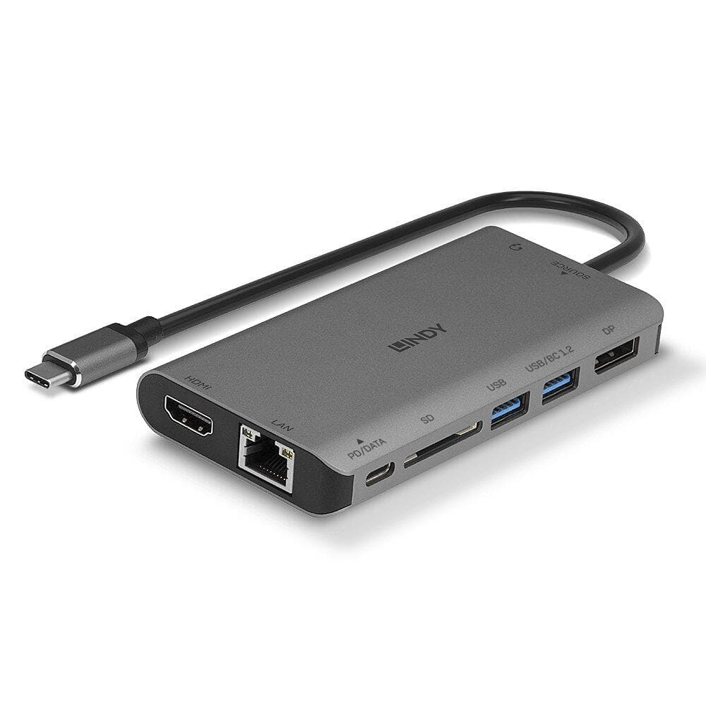 Mini Docking Station Lindy USB 3.2 Type C - 4K - 2