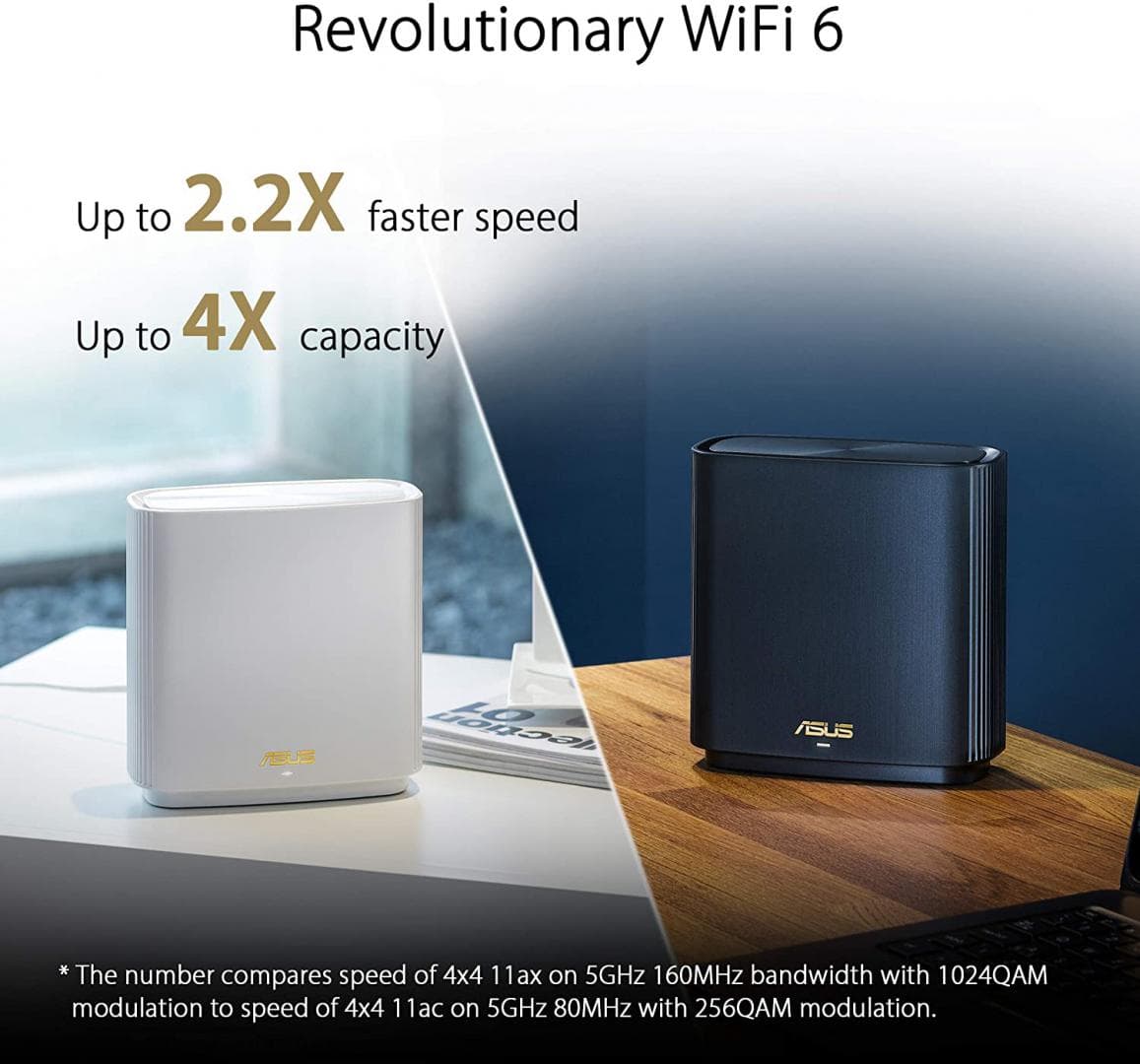 Router wireless ASUS Gigabit Mesh ZenWiFi, AX XT8, Wifi 6, - 3