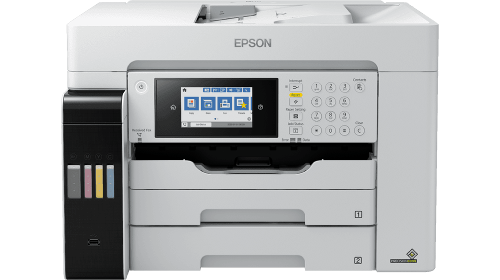 Multifunctional Epson EcoTank Pro L15180,Tehnologie printare: Inkjet,(Printare, Scanare, Copiere, Fax),