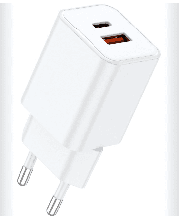 Lemontti Incarcator Retea GaN Dual Port 1x Type-C si 1x