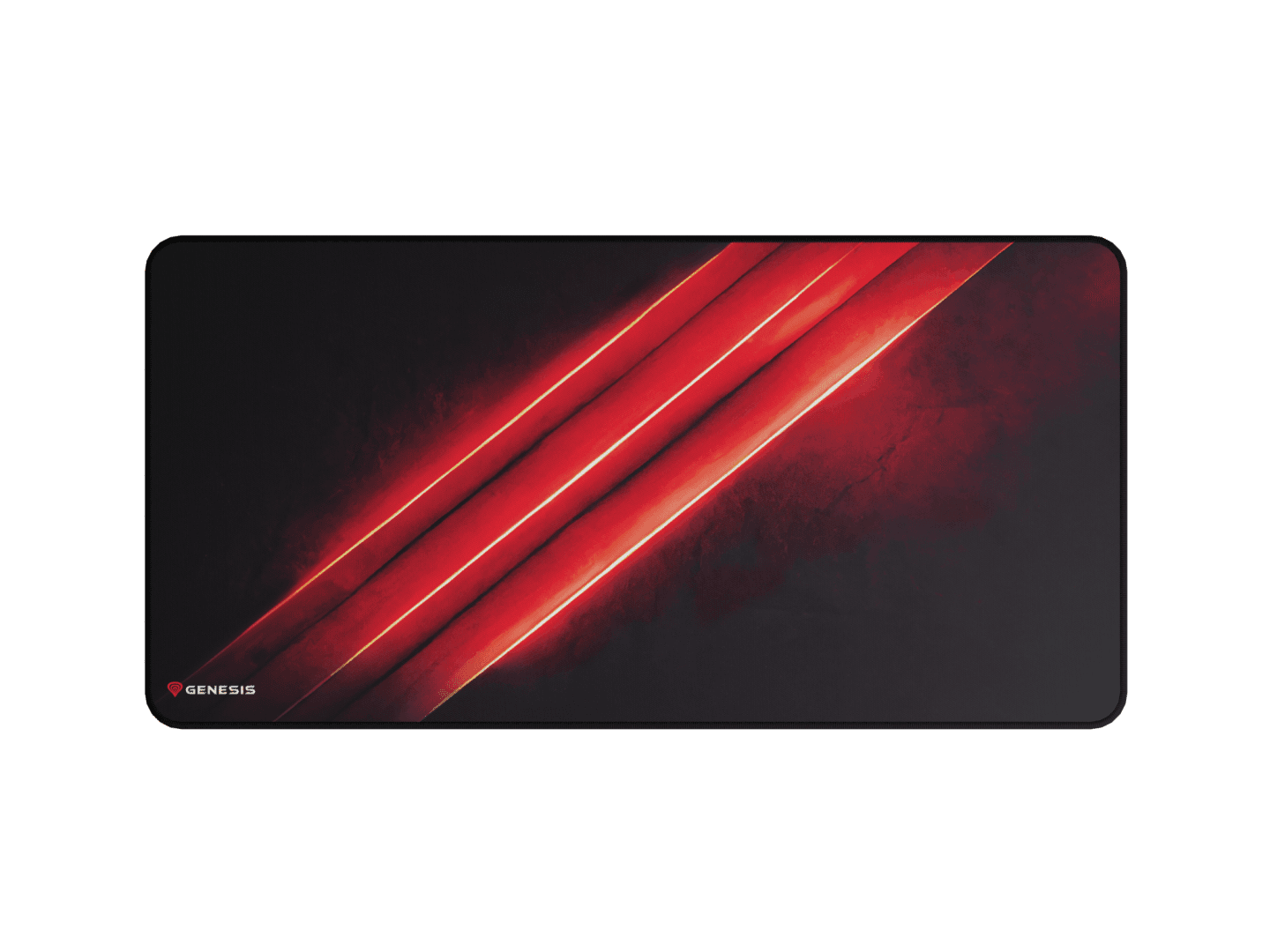 Mousepad Genesis Carbon 500 Maxi Flash, material cauciuc + textil,
