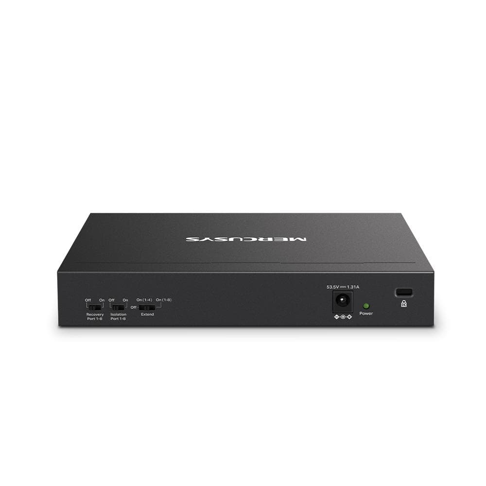 MERCUSYS DESKTOP SWITCH 10PORT MS110P POE, Interfata:  10× 10/100 - 2