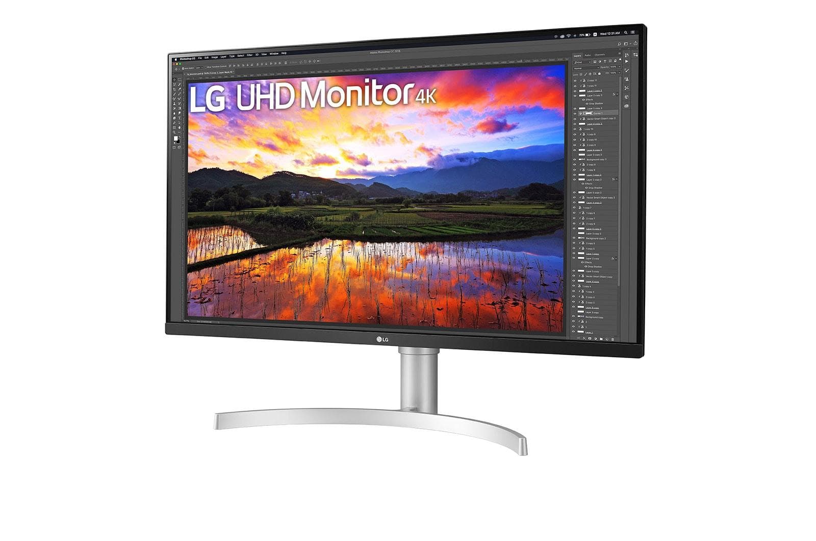 Monitor LG 31.5" 32UN650P-W.AEU - 2